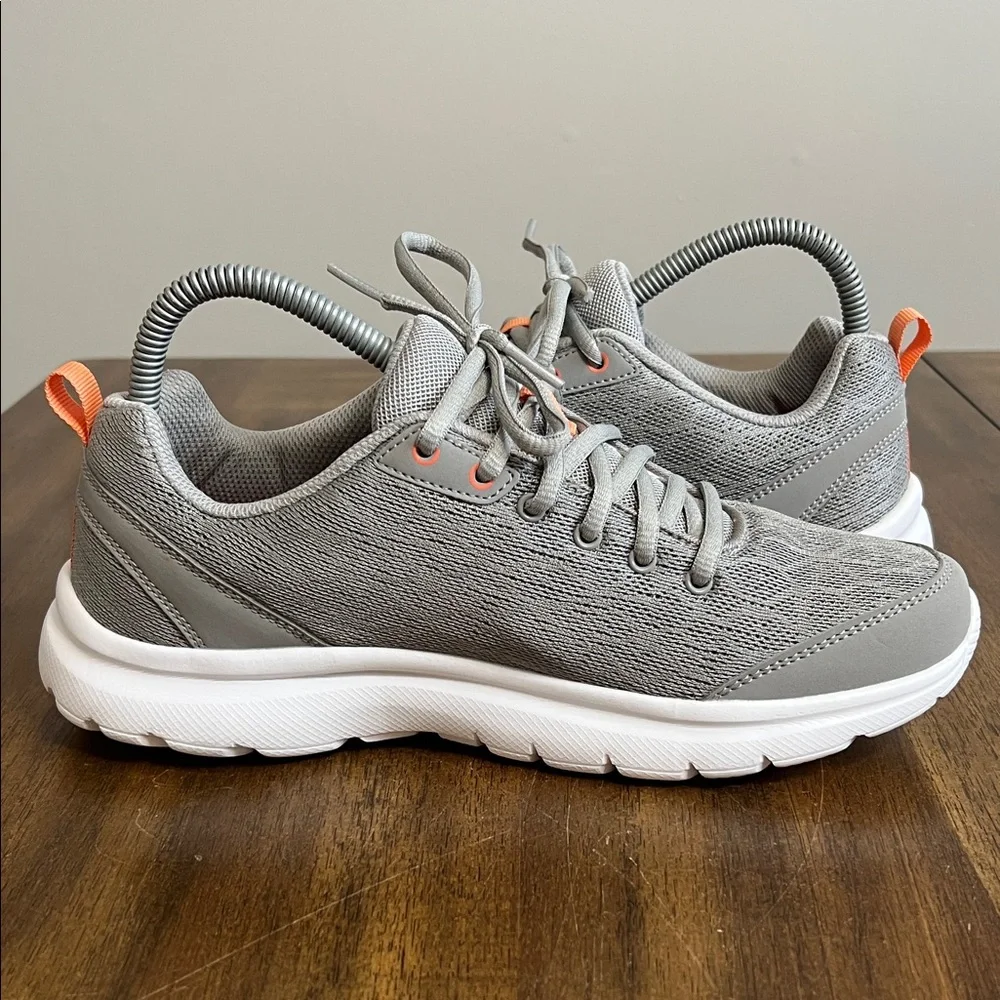 Ryka Gray and White Women's Sneakers - Picture 7 of 14